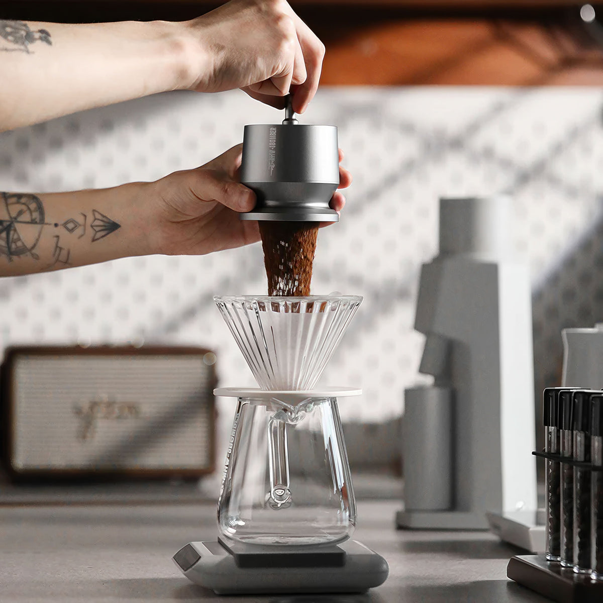 Espresso Dosing Funnel - 50g Capacity – view 6 | Lastaforest