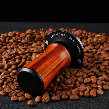 Lastaforest - Spring Loaded Tamper with Wood Handle – detail view | Lastaforest