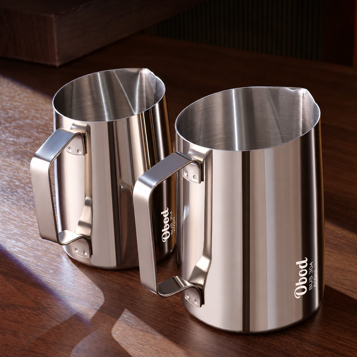 FlowCraft 304 Stainless Steel Latte Pitcher