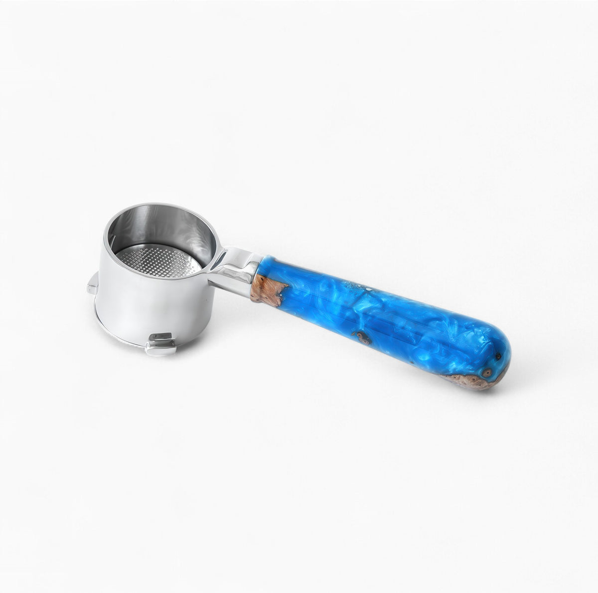 Walnut & Resin Handle Bottomless Portafilter – view 37 | Lastaforest
