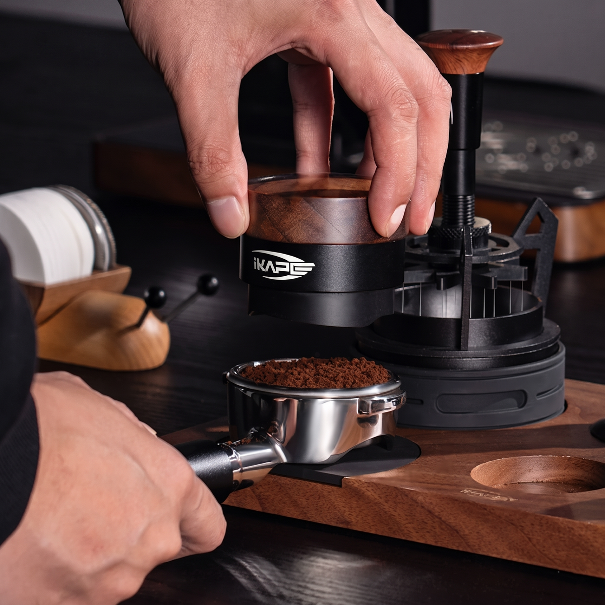 Barista Espresso Bundle 51/54/58mm – side view | Lastaforest