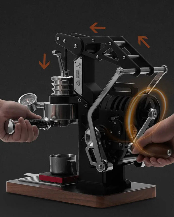 Mach M8 Hand Crank Espresso Machine - MUVNA – view 8 | Lastaforest