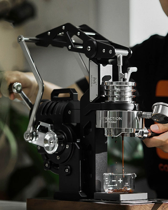 Mach M8 Hand Crank Espresso Machine - MUVNA – view 11 | Lastaforest