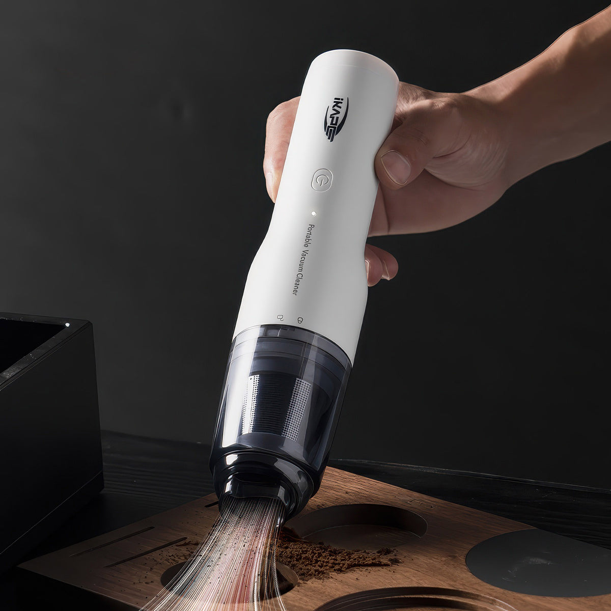 Coffee Powder Electric Vacuum Cleaner – top view | Lastaforest