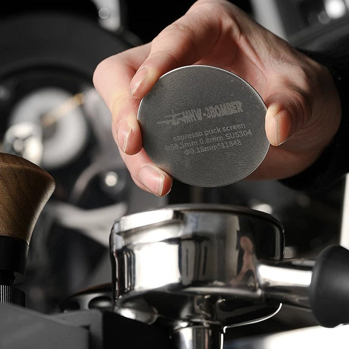 Espresso Puck Screen - Double-Layer SUS304 – side view | Lastaforest