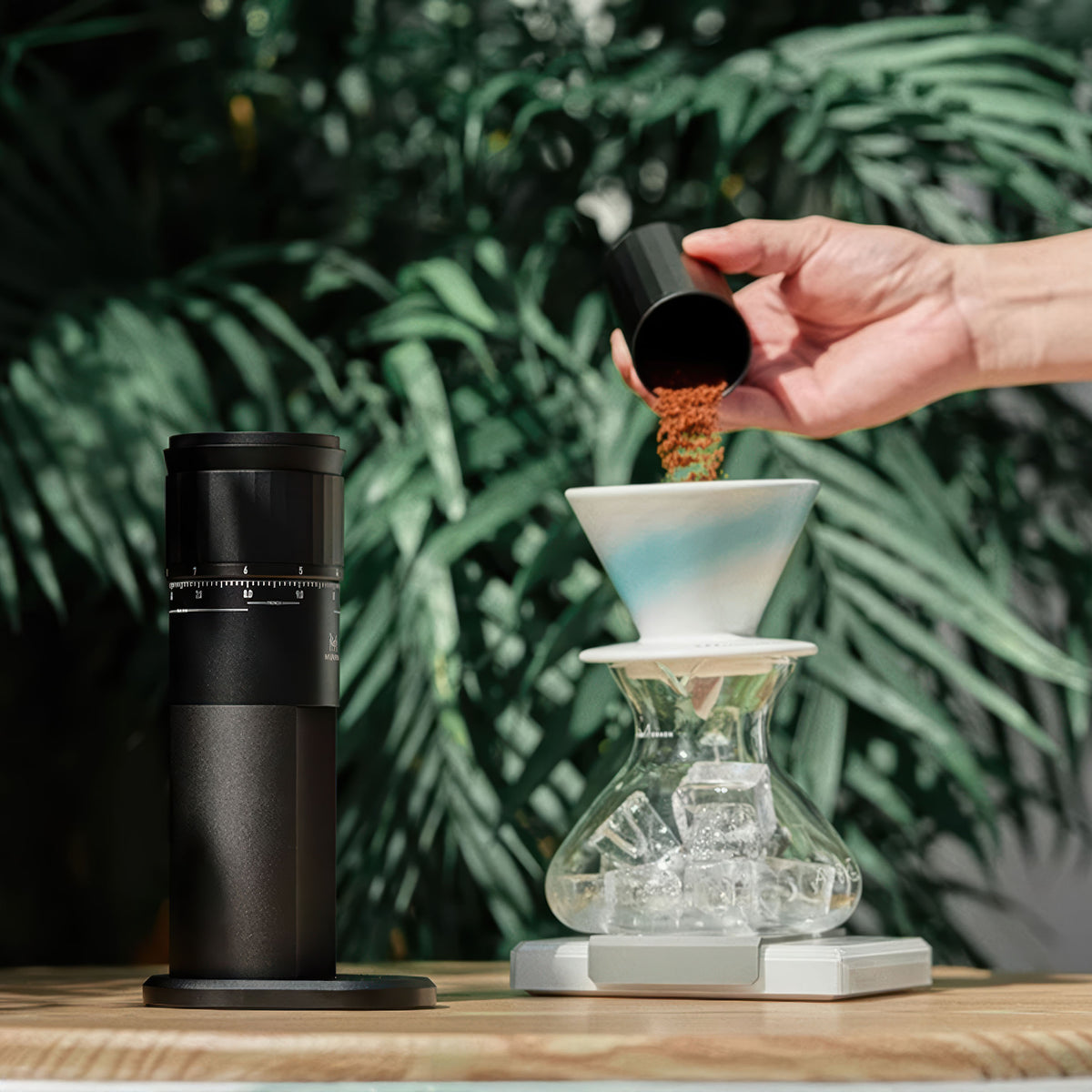 Precision Home Coffee Grinder – detail view | Lastaforest