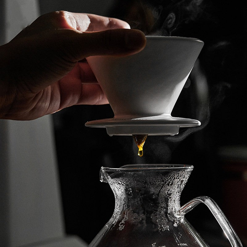 Star Vortex V60 Ceramic Dripper - 16 Spiral Ribs – view 7 | Lastaforest