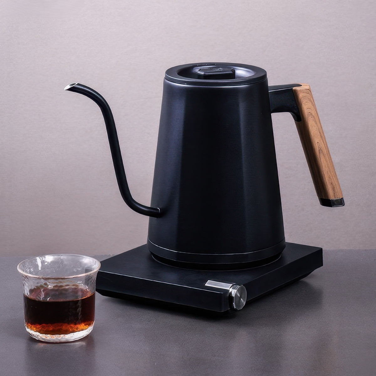 Nexus Temperature Control Kettle | LED Temp Display – top view | Lastaforest