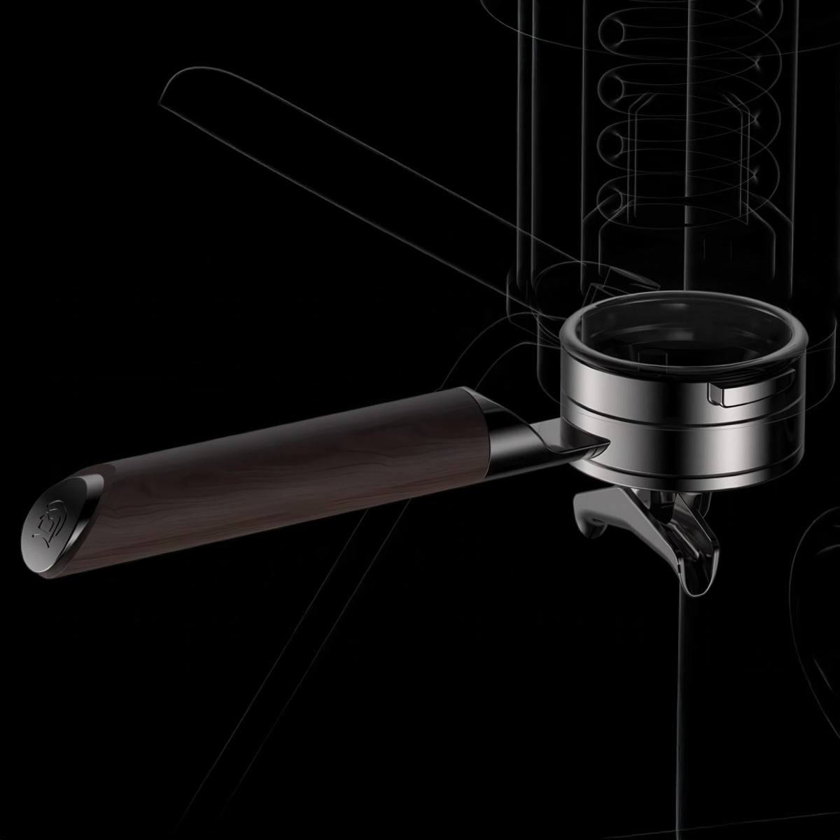 Bottomless Portafilter with Removable Double Spout – view 14 | Lastaforest