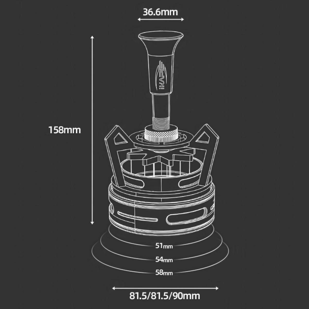 Espresso Rotary Springback WDT Distribution Tool – view 16 | Lastaforest