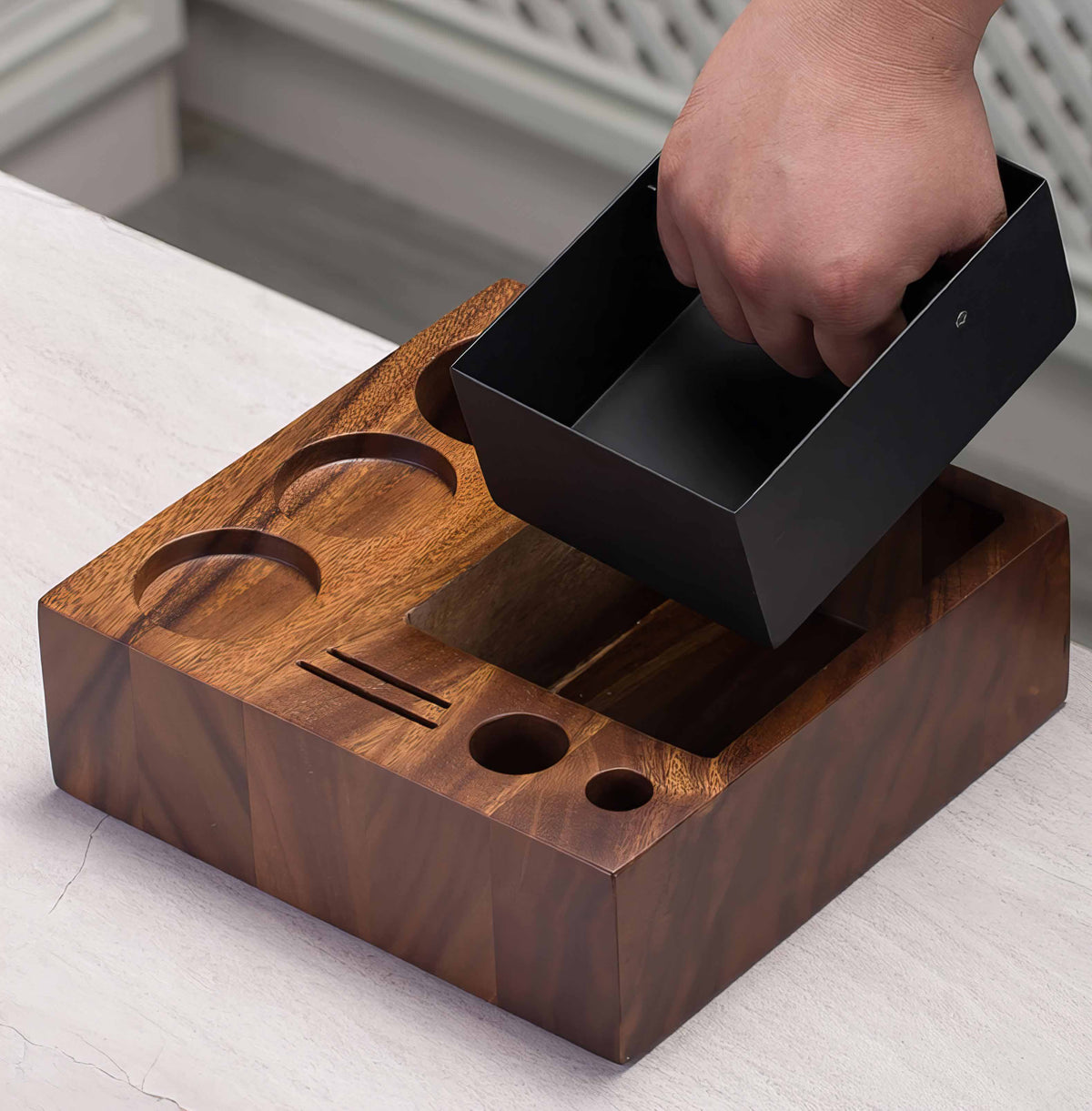 Espresso Coffee Organizer Box For Barista – view 5 | Lastaforest