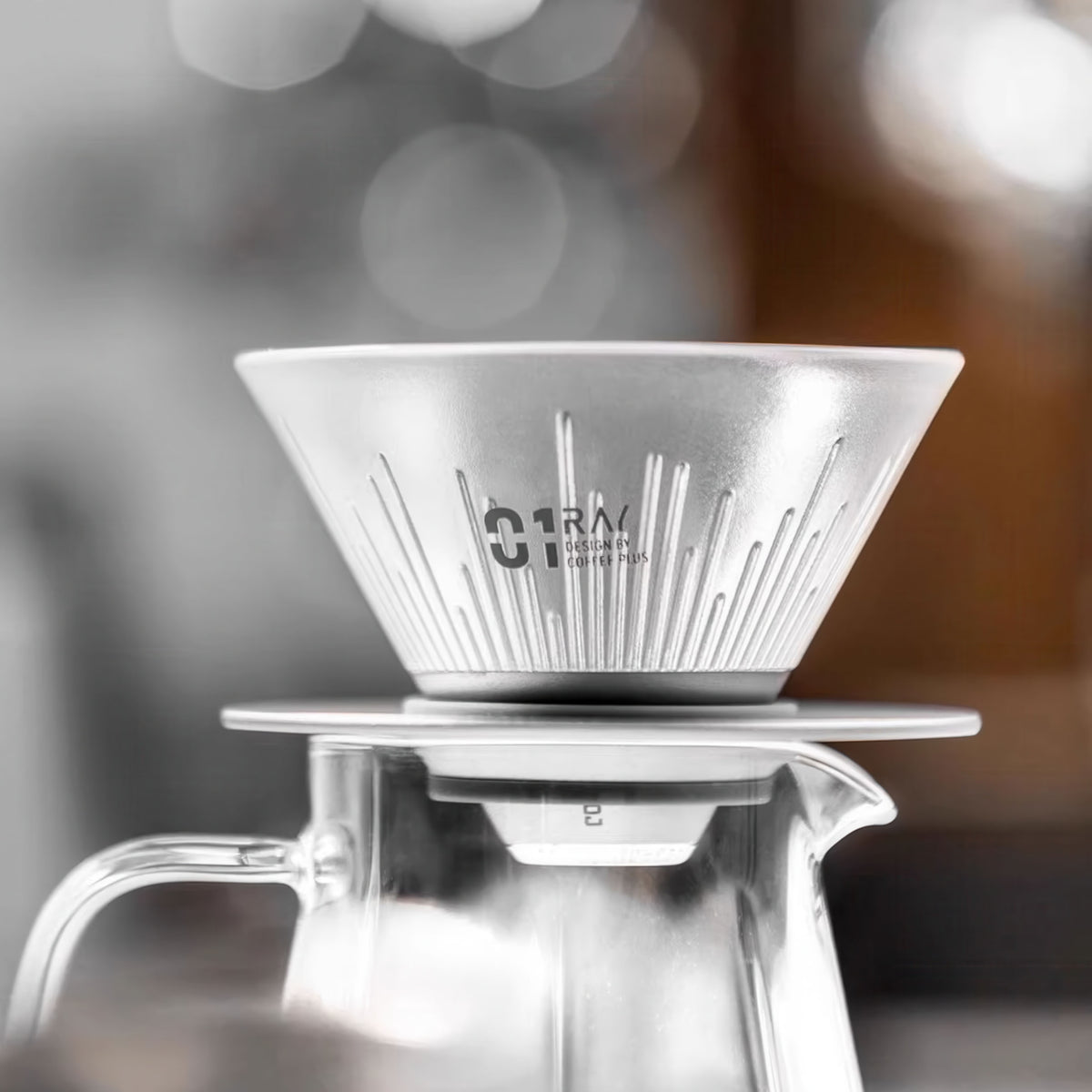 Ray Star Shadow V60 Style Pour Over Coffee Dripper – view 5 | Lastaforest