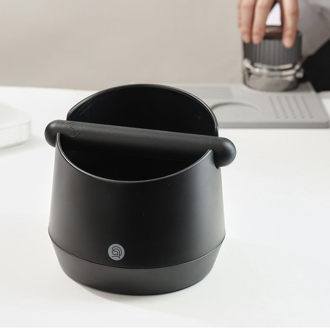 Countertop Espresso Knock Box – detail view | Lastaforest