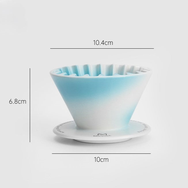 Cake V60 Filter Cup - Flat Bottom Ceramic Dripper – view 16 | Lastaforest