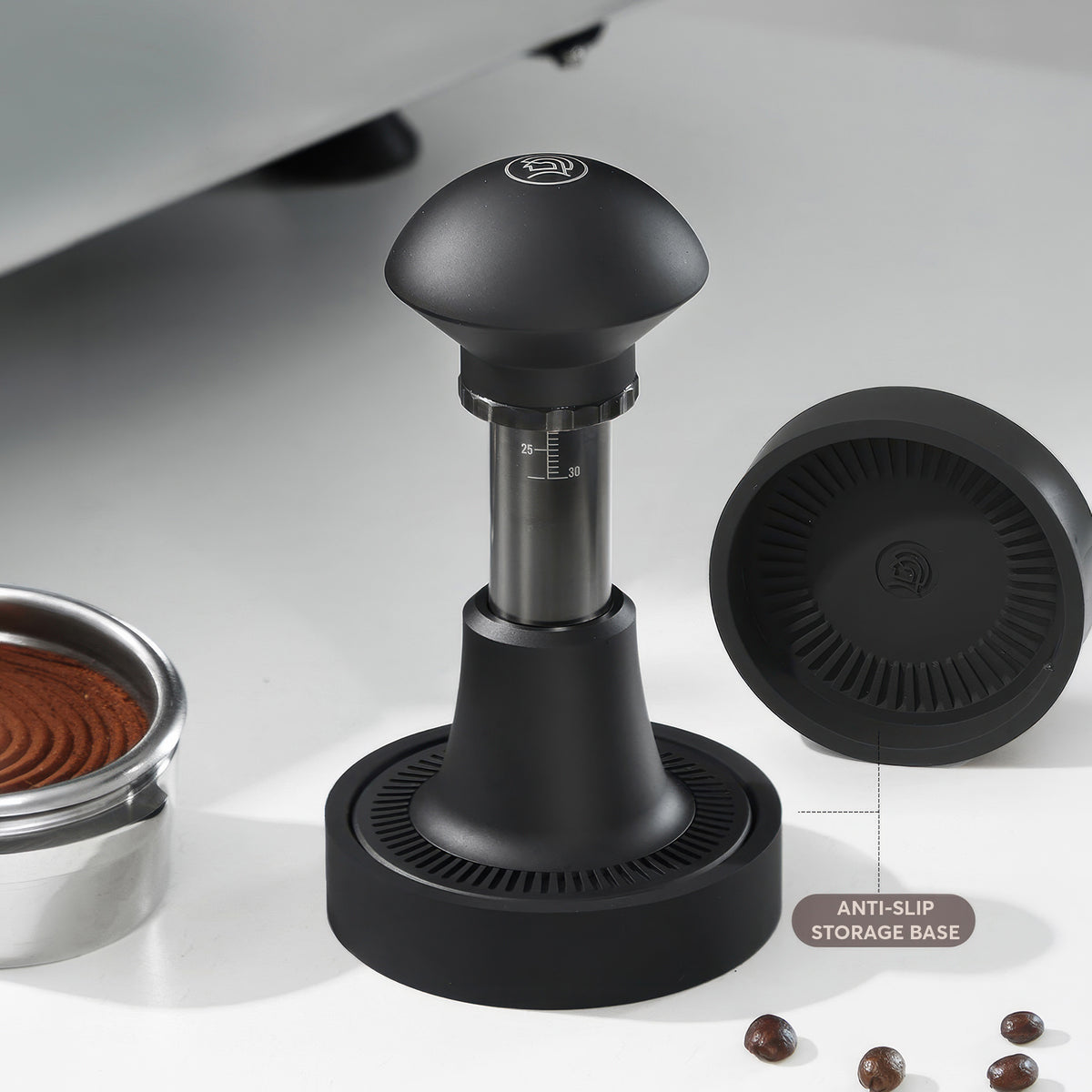 Titanium Spring-Loaded Espresso Tamper – view 12 | Lastaforest