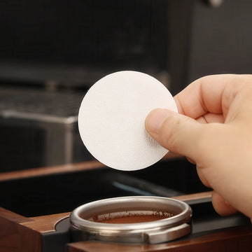 Round Coffee Filter Papers for Espresso – side view | Lastaforest