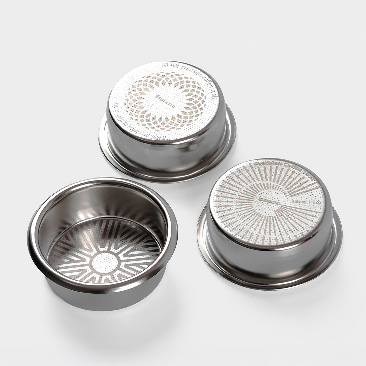 SolarBrew Precision Portafilter Basket 58mm – top view | Lastaforest