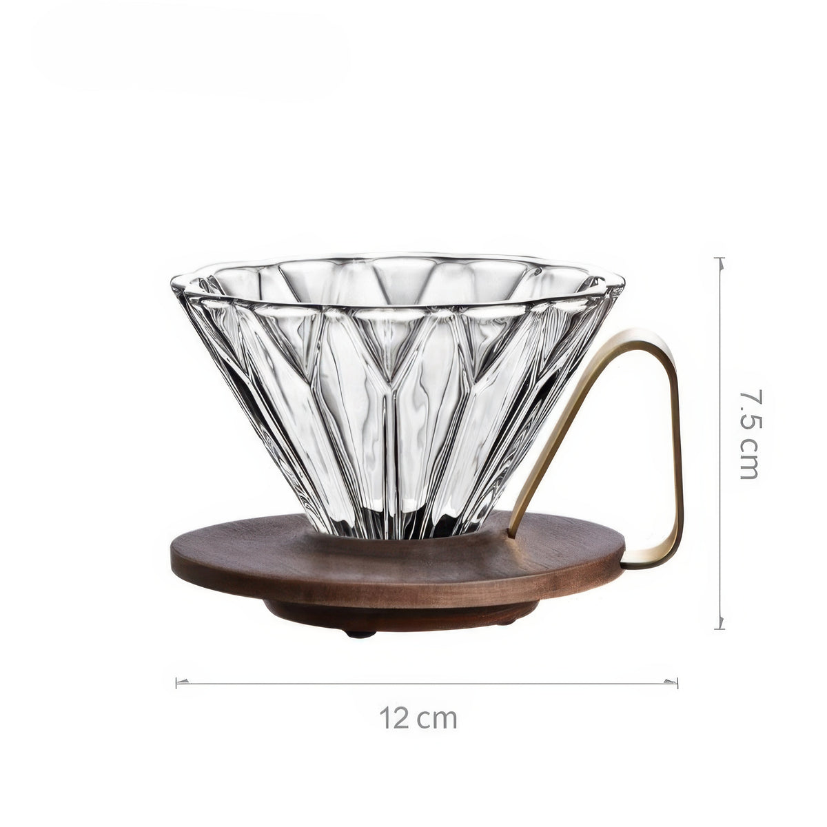 Prisma Walnut Pour-Over Dripper – view 13 | Lastaforest