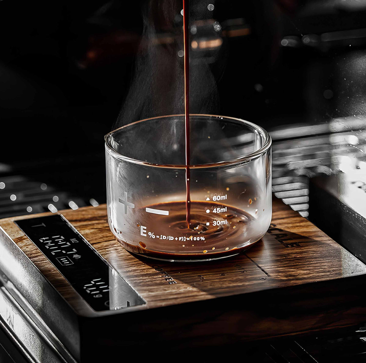 High Precision Wooden Coffee Scale with Touch Sensor – view 8 | Lastaforest