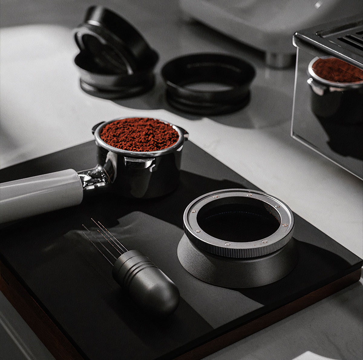 Barista Magnetic Espresso Dosing Funnel – view 6 | Lastaforest