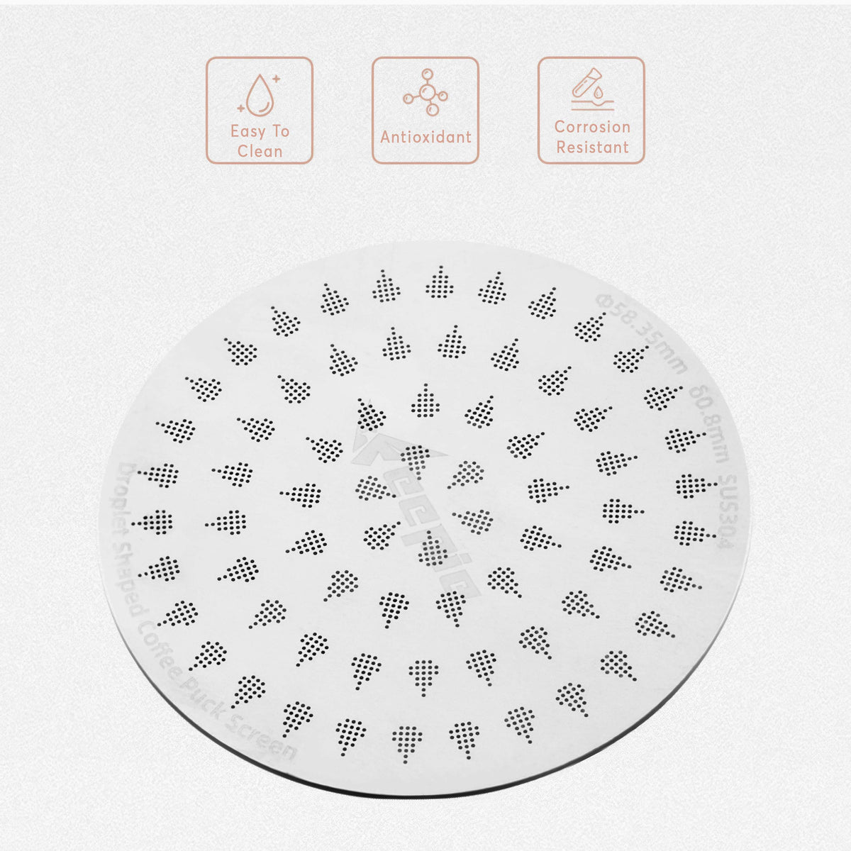 Espresso Puck Screen Thick 0.8mm – view 13 | Lastaforest