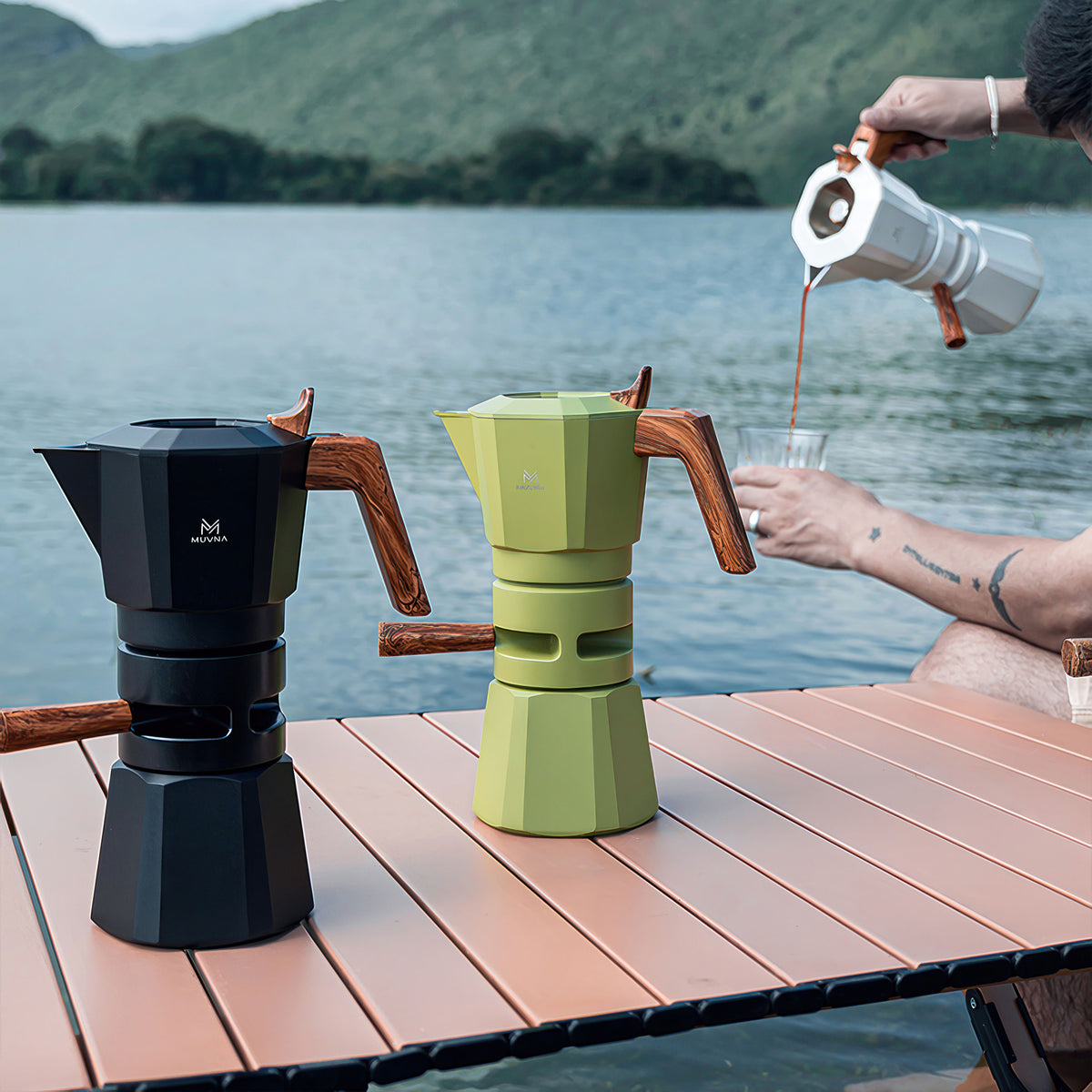 High Pressure Espresso Maker Moka Pot – view 9 | Lastaforest