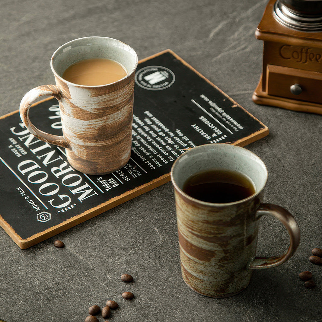 Atelier Vintage Tall Ceramic Coffee Mug – view 5 | Lastaforest