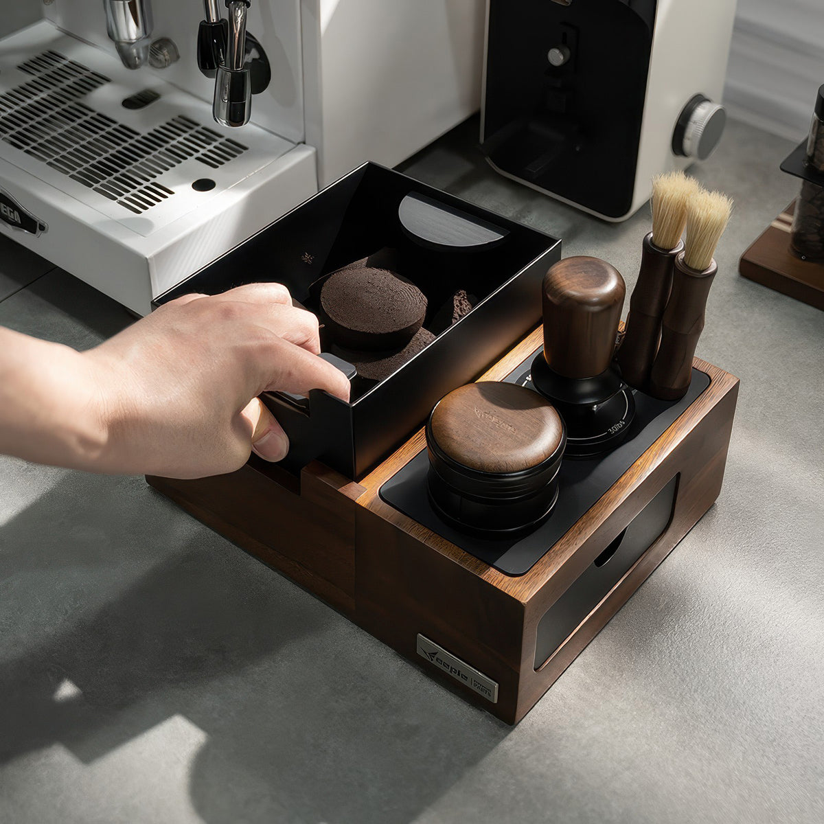 Multi-Function Coffee Tamping Station – view 8 | Lastaforest