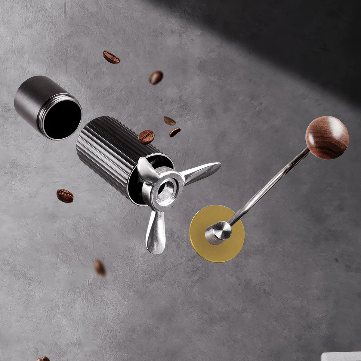 Z3 & Z3 Pro Manual Espresso Grinder – top view | Lastaforest