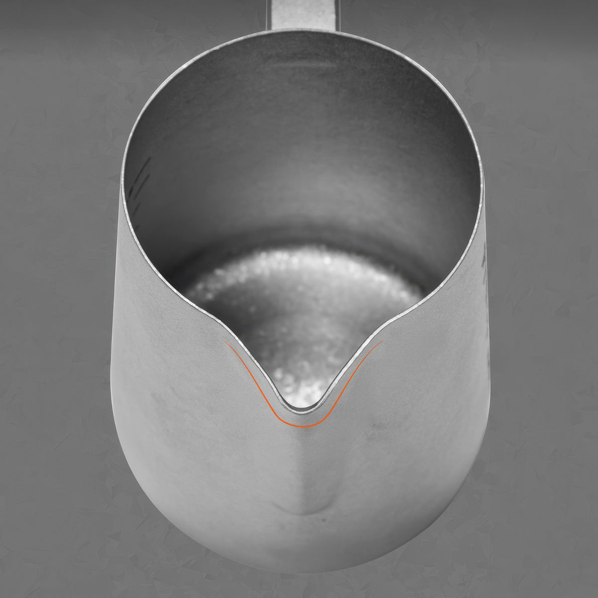 Aurora Crystal Titanium Latte Pitcher – view 13 | Lastaforest