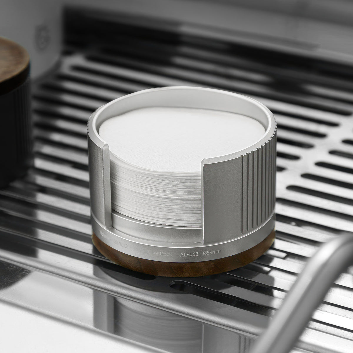 Aluminum Espresso Filter Paper Holder – view 9 | Lastaforest