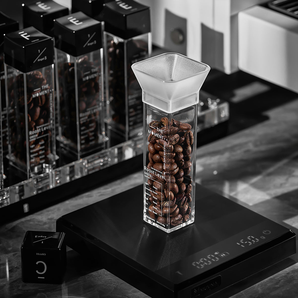 Premium Tubes Coffee Bean Cellars With Stand – view 5 | Lastaforest