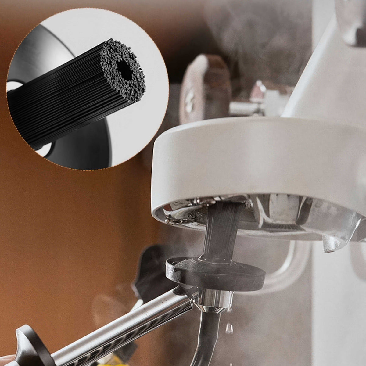 Espresso Coffee Machine Steam Cleaning Brush – view 11 | Lastaforest