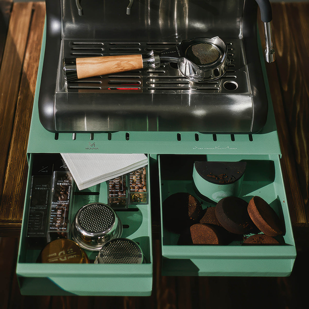 Barista Double Knock Box Drawer – view 5 | Lastaforest