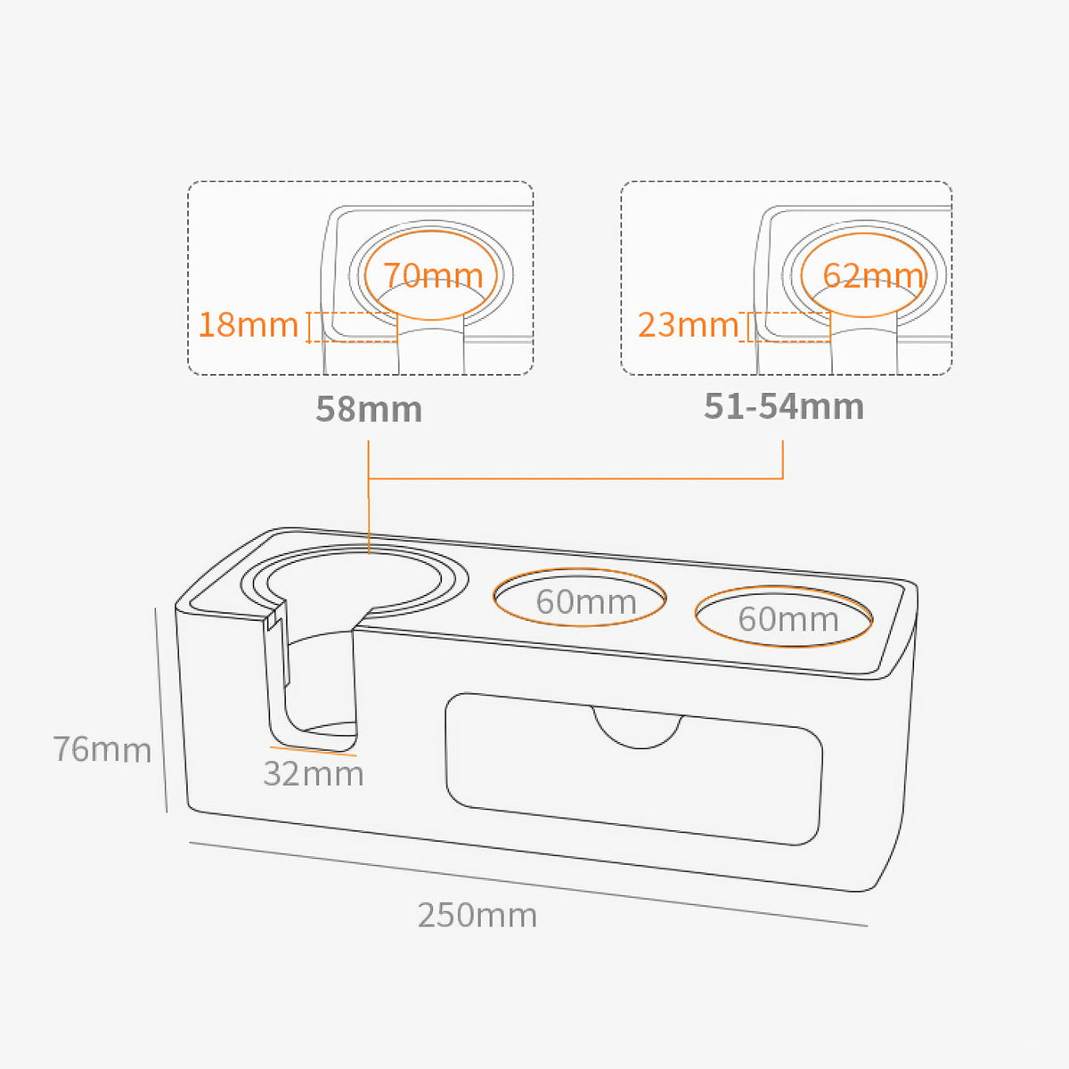 Multi-Function Coffee Tamping Station – view 14 | Lastaforest