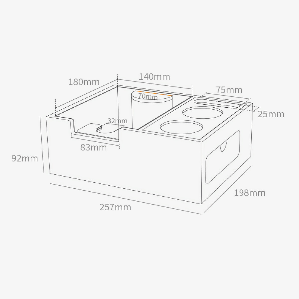 Multi-Function Coffee Tamping Station – view 13 | Lastaforest
