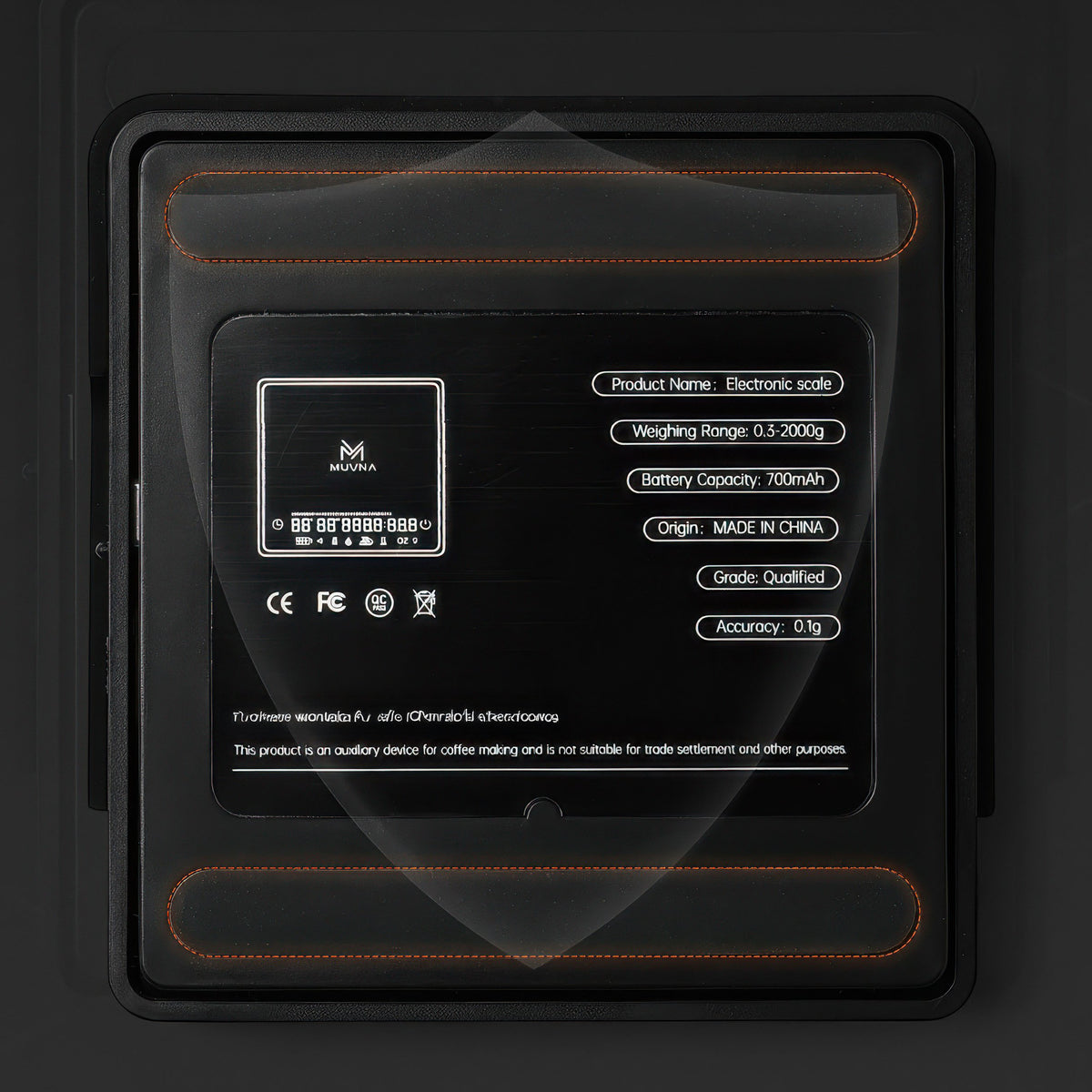 Zero-G Mini Coffee Scale – view 12 | Lastaforest