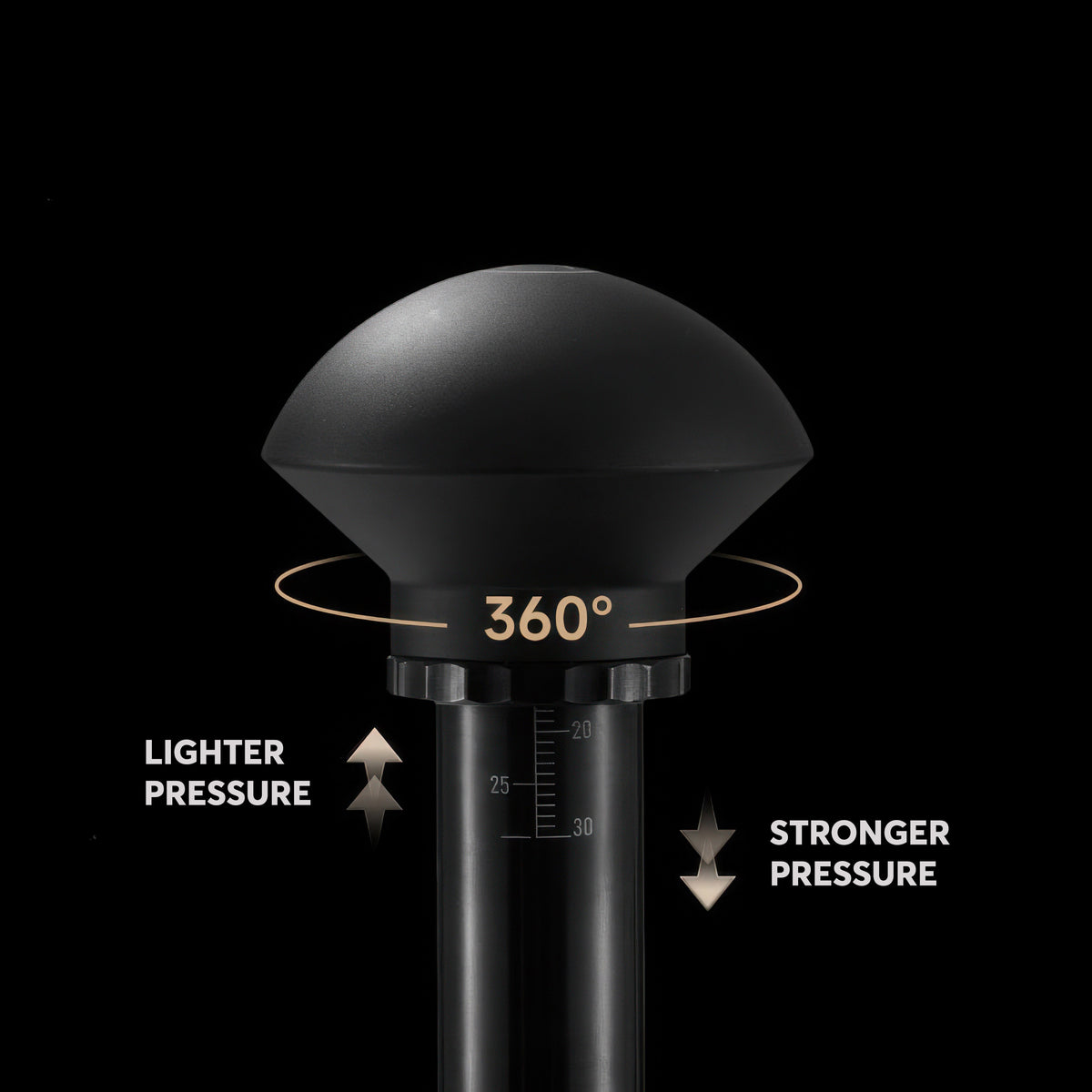 Titanium Spring-Loaded Espresso Tamper – view 9 | Lastaforest