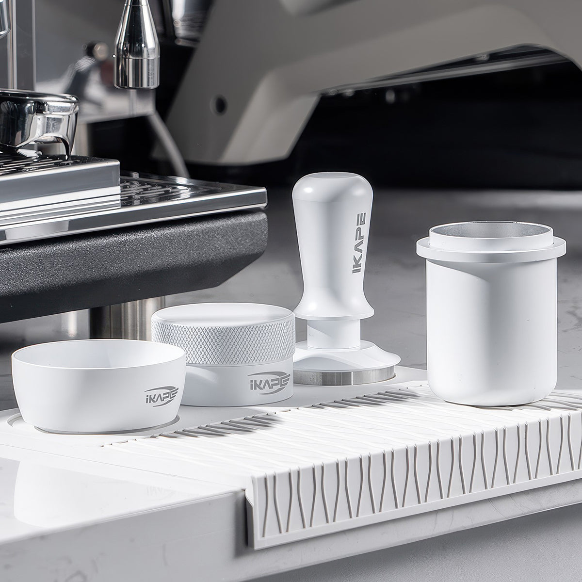 Espresso White Tamper & Distributor – view 11 | Lastaforest