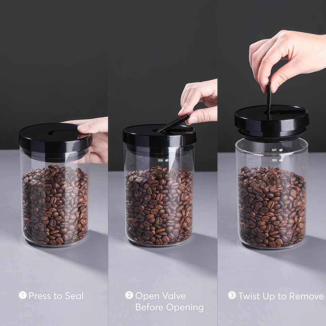 Airtight Coffee Bean Storage Jar – view 10 | Lastaforest
