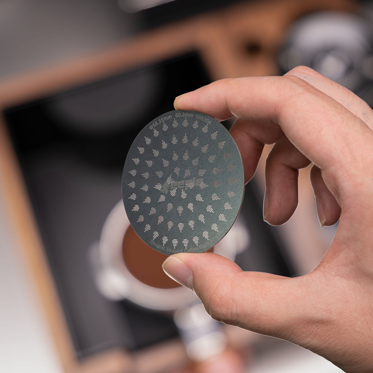 Espresso Puck Screen Thick 0.8mm – view 6 | Lastaforest