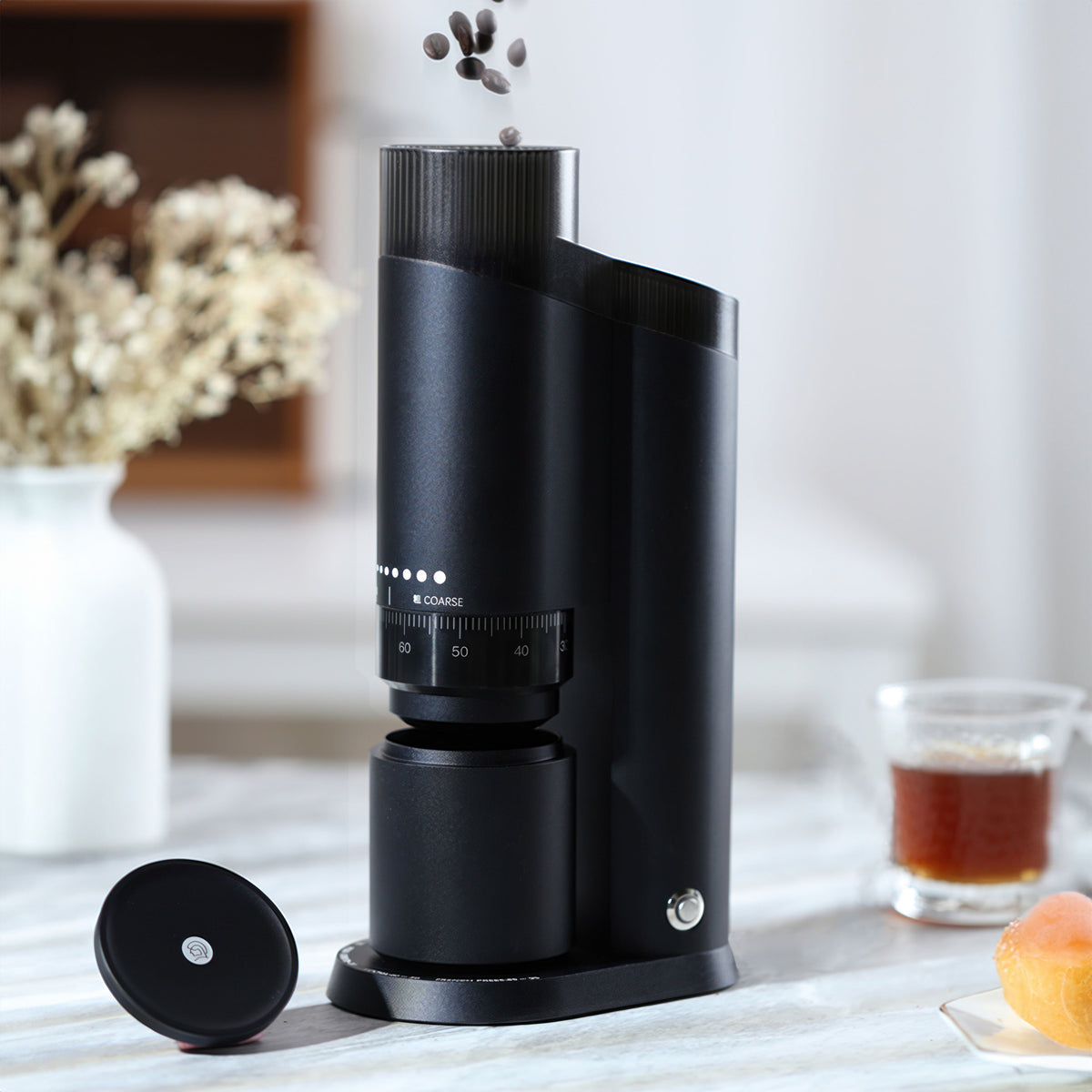 Mechanic E-Grinder – Premium Precision Coffee Grinder – top view | Lastaforest