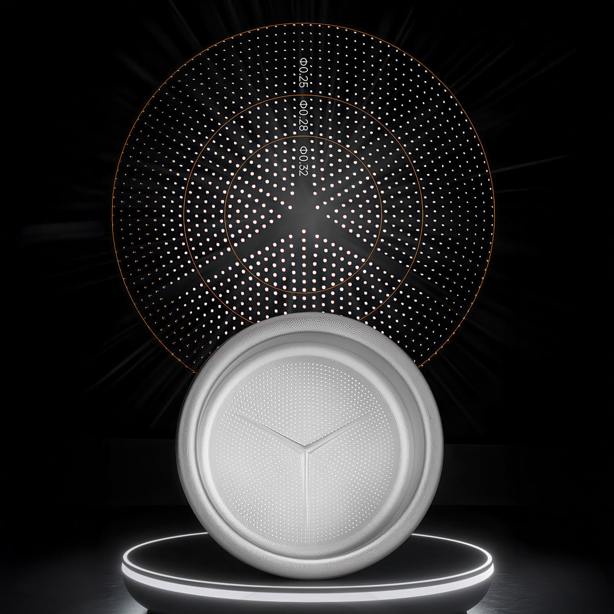 Pure Titanium Espresso Basket – view 6 | Lastaforest