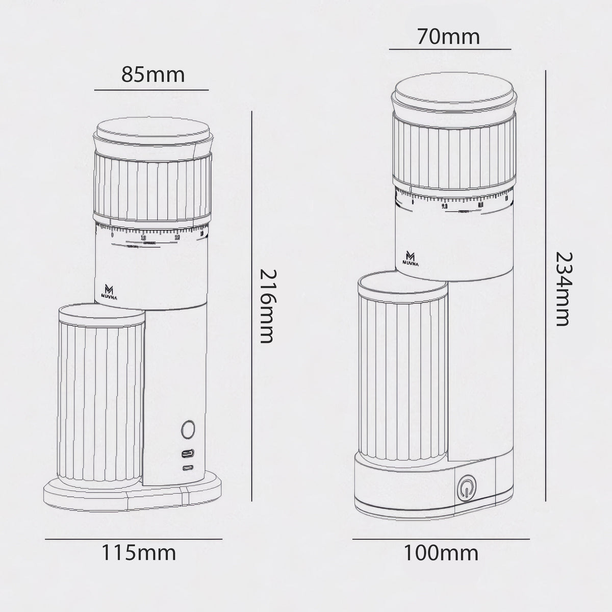 Precision Home Coffee Grinder – view 16 | Lastaforest