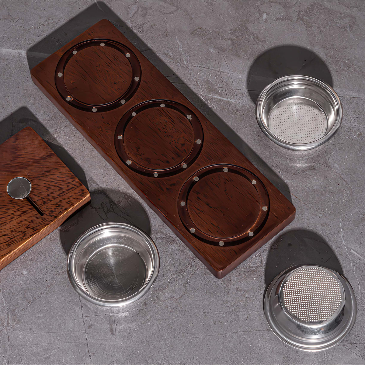 Magnetic Espresso Filter Basket Holder 58MM – view 9 | Lastaforest