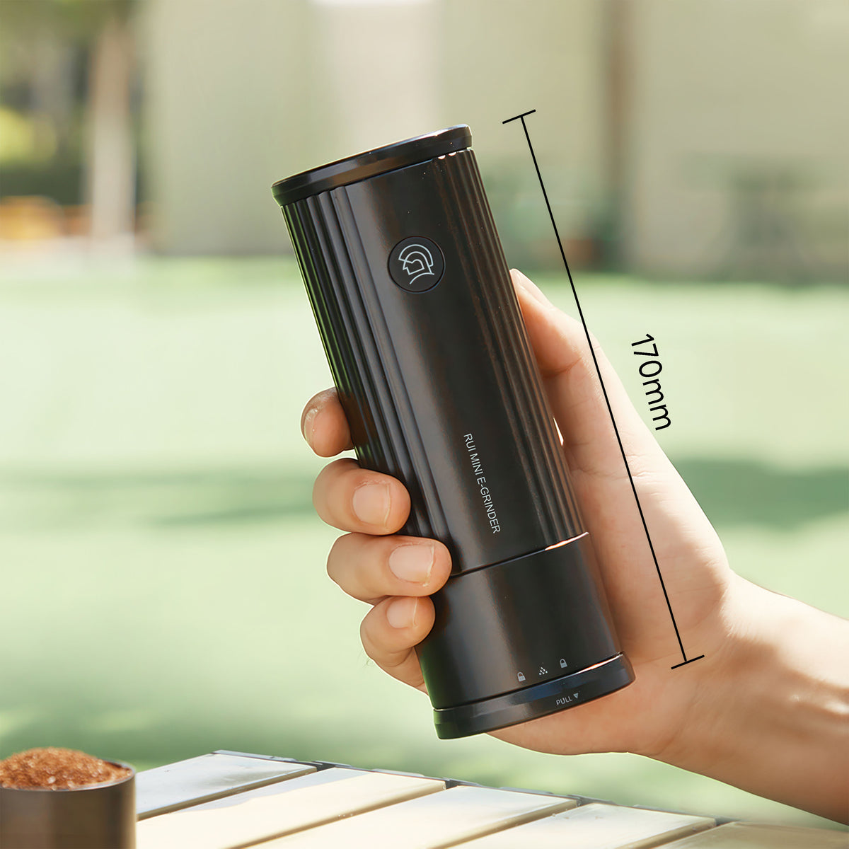 Mini Rui Compact Travel Coffee Grinder – view 15 | Lastaforest