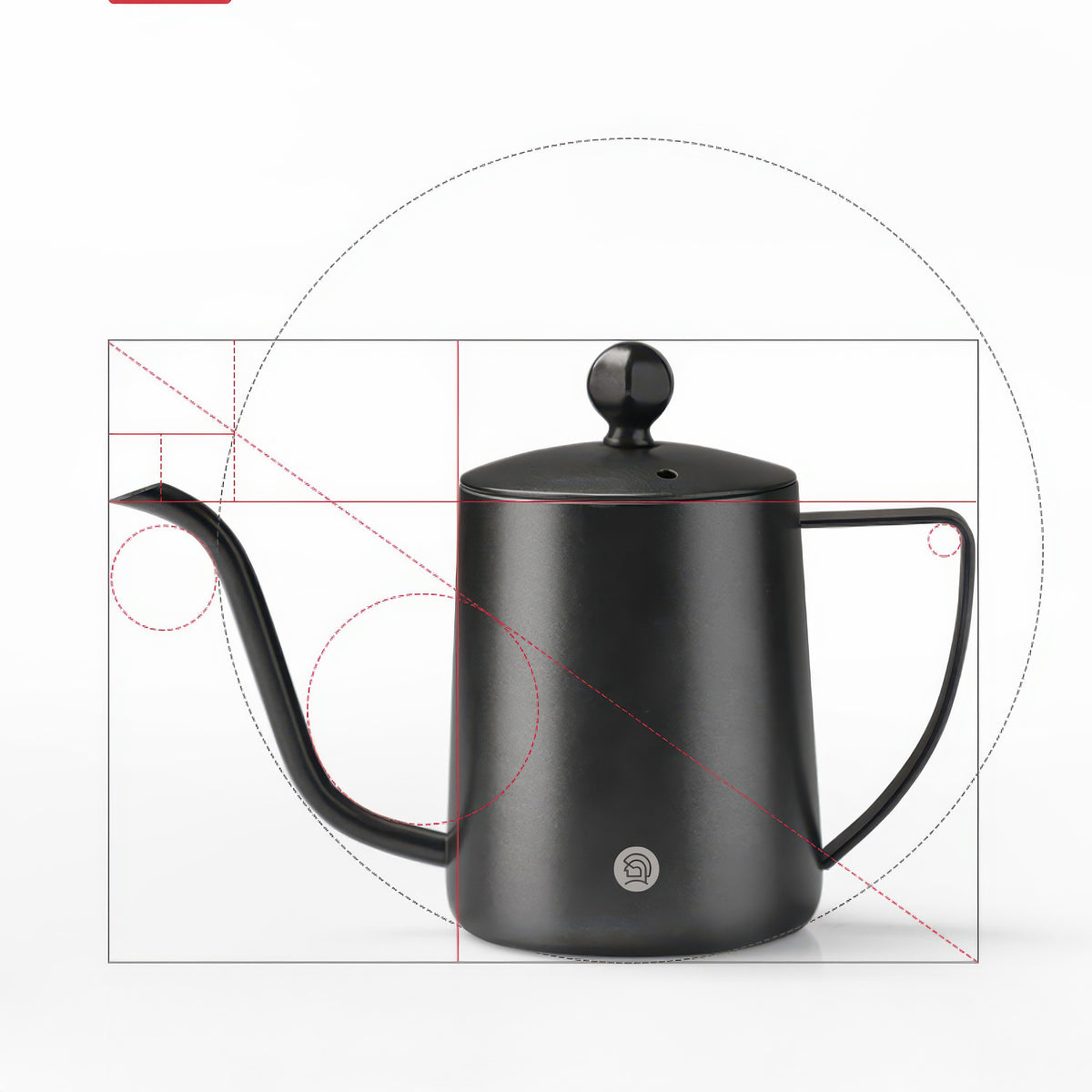 Gooseneck Pour Over Coffee Kettle – top view | Lastaforest