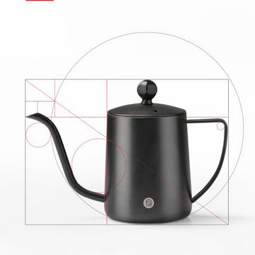 Gooseneck Pour Over Coffee Kettle – top view | Lastaforest
