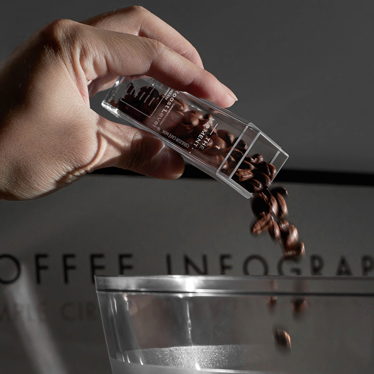 Premium Tubes Coffee Bean Cellars With Stand – view 6 | Lastaforest