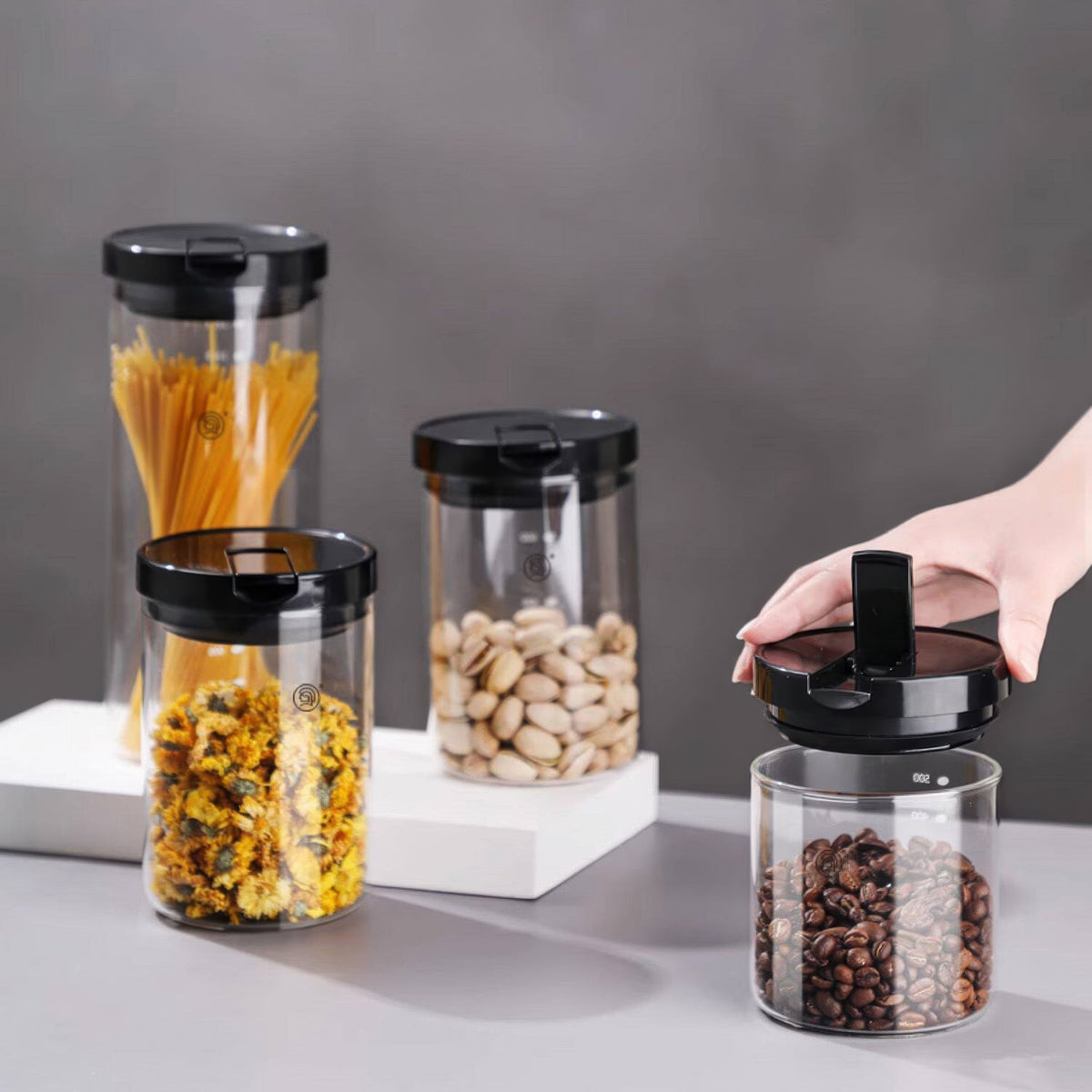 Airtight Coffee Bean Storage Jar – view 7 | Lastaforest